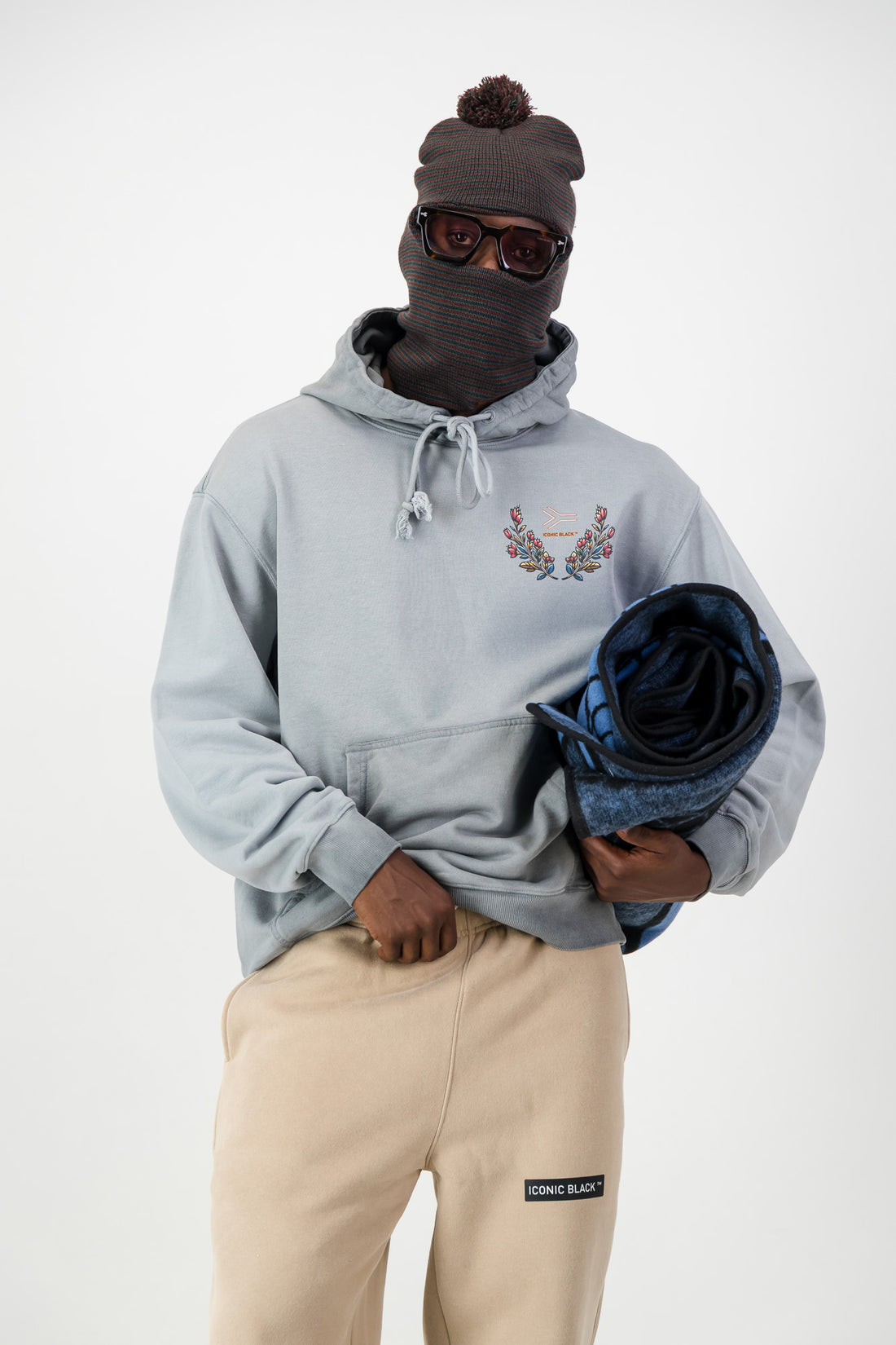 Bloomline Ombre Vintage Stone Washed Hoodie
