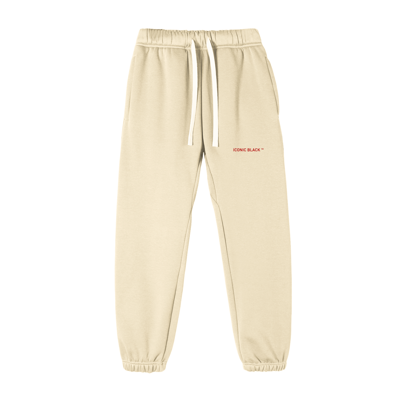 Essential Cream Fleece Sweatpants