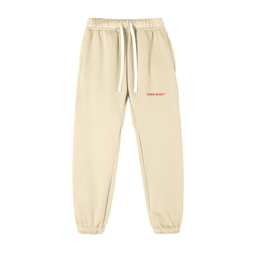 Essential Cream Fleece Sweatpants