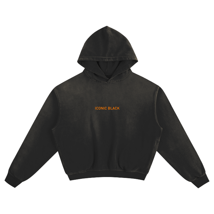 I B Sunfade Boxy Hoodie