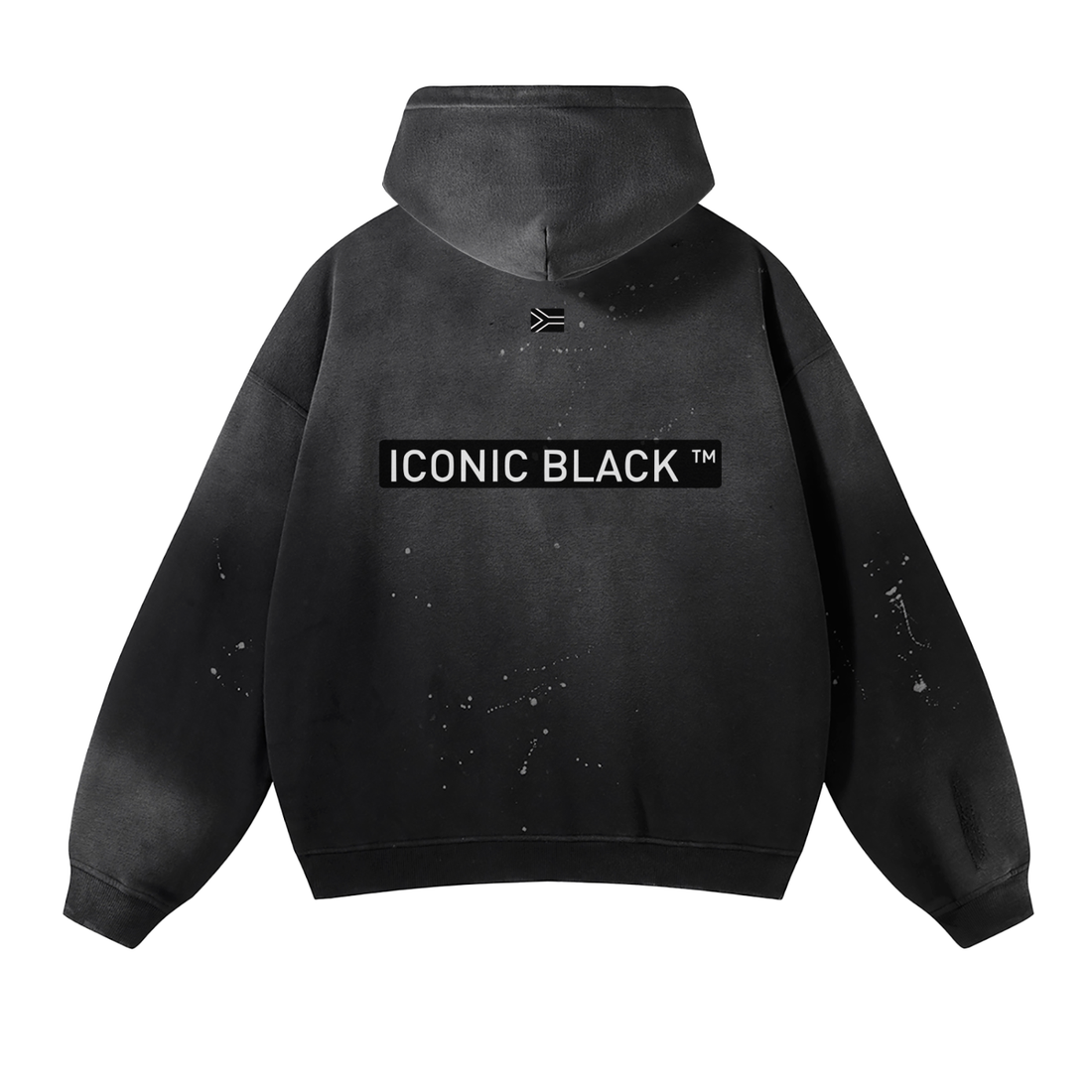 Icon Vintage Wash Frayed Hoodie - 360 GSM