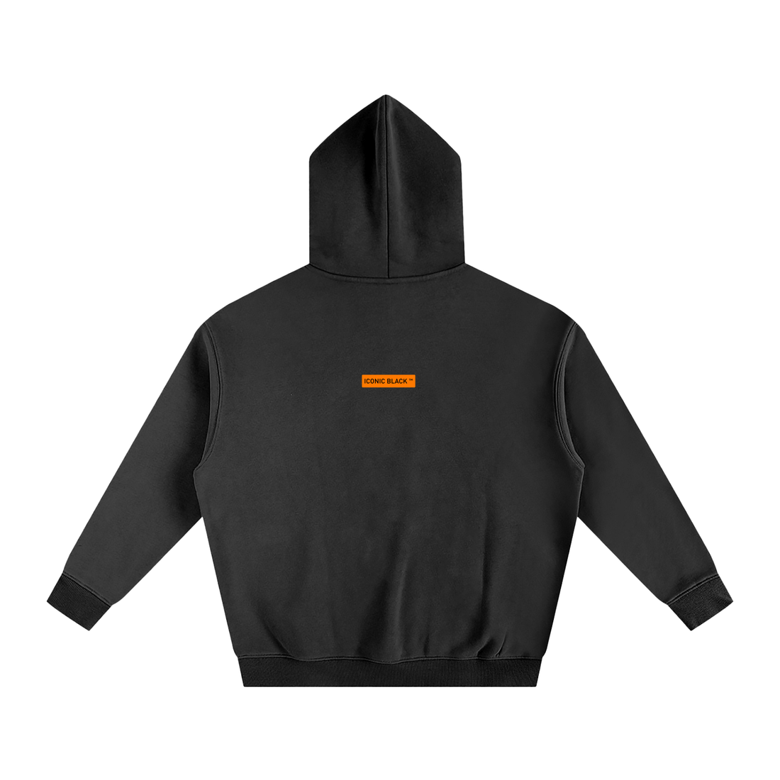 Blackout Identity Oversize Fleeced Hoodie