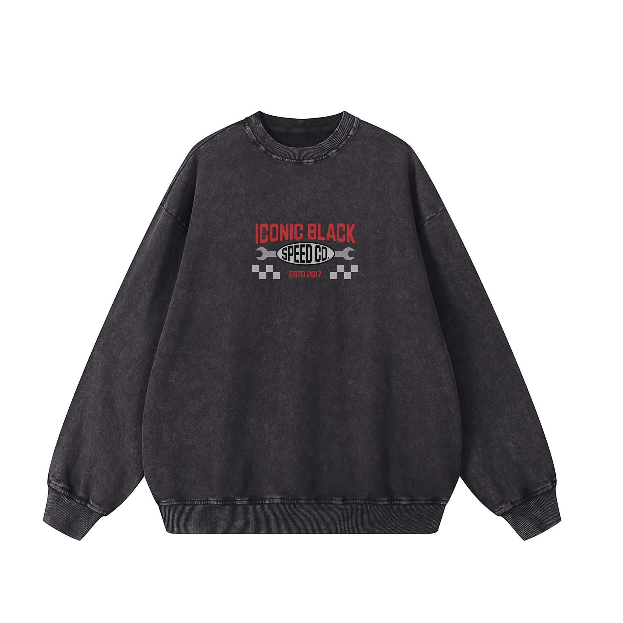 Sudadera oversize con lavado ácido - 360 GSM