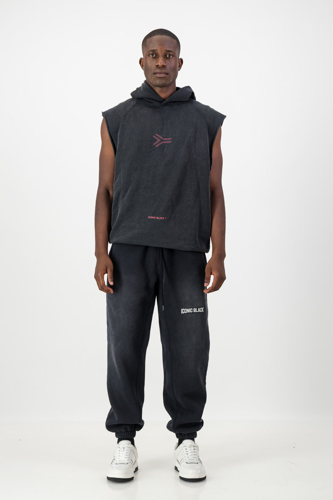 Faded Fleeced Jogger Sweatpants