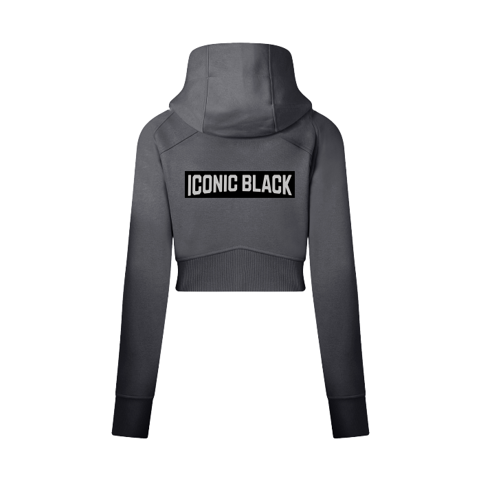 IconicWomen Cropped Hoodie